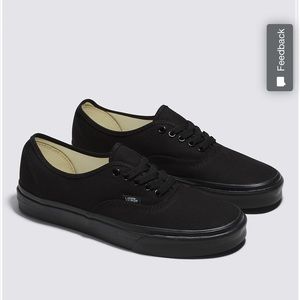 Vans All Black Skate Shoe
